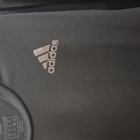 Adidas Men's Alphaskin Climalite Black Long Sleeve Tee XL - Picture 2 of 6